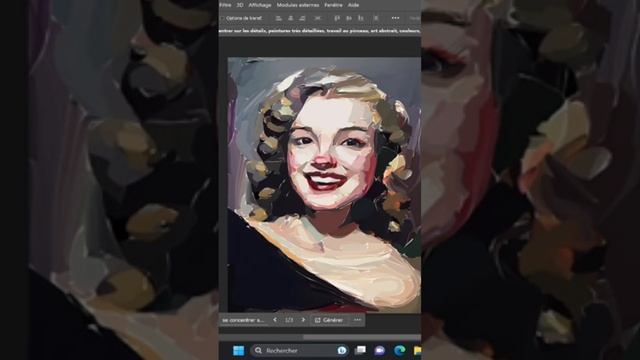 Photoshop 2024 Transformer Des Photos En Peintures En Un Clic #adobephotoshop смотреть онлайн