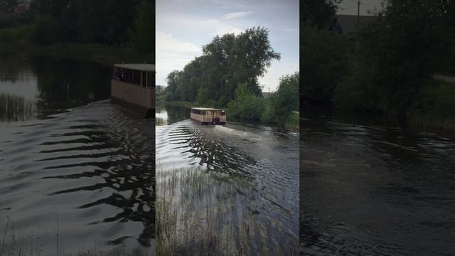 Деревянный мост через реку Каменка в г. Суздаль