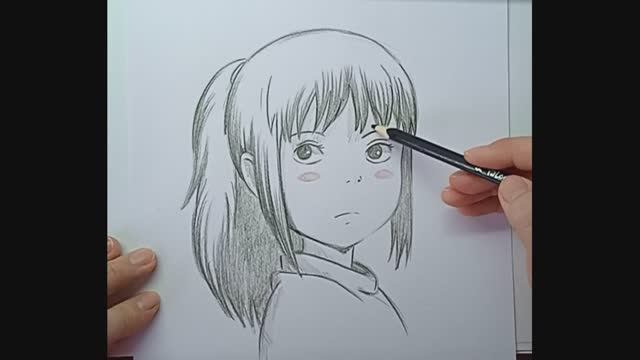 Как нарисовать Тихиро \\ Как нарисовать Сэн \\ Sen to Chihiro no kamikakushi // Унесенные призраками