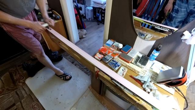 Подготовка лыж к марафону. Накатки для лыж. смотреть онлайн