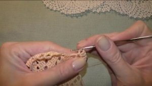 Маленькая ажурная салфетка #2. Мастер-класс.