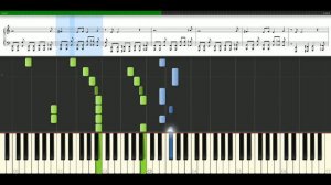 Muse - Supermassive black hole [Piano Tutorial] Synthesia