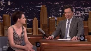 Kristen Stewart, Jimmy Fallon Video 'Tonight Show' 2017 Inte