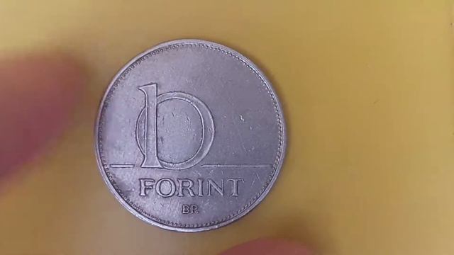 10 форинтов Венгрия 2001 (10 Forints Hungary 2001) смотреть онлайн