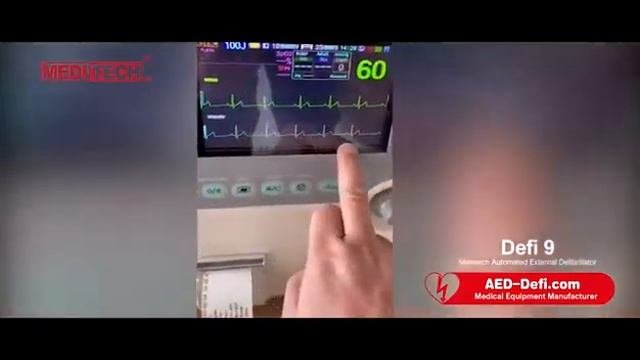 How to use manual defibrillator to save a life ? ( Meditech Defi9)