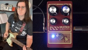 DOD Meatbox Subsynth Reissue Bass Demo and Review