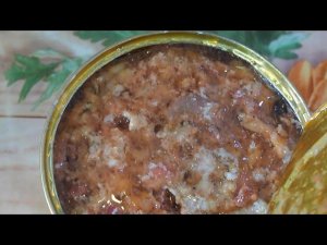 каша с тушенкой по-свойски