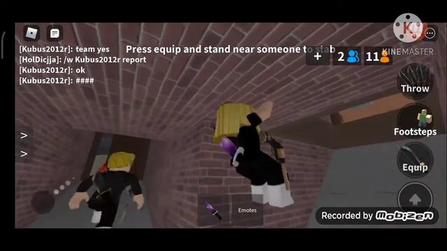 ЗАСТРЯЛА ПОКА БЫЛА МЕРДЕРОМ?//Roblox мм2//•play games with doshik• смотреть онлайн