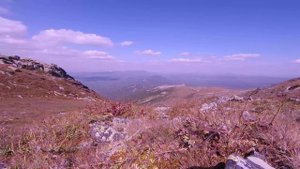 ☁️Плывущие облака на горе Большой Нургуш⛰️. Национальный парк Зюраткуль. Сентябрь 2022 г.