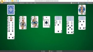 How to play Spiderette One Suit (Spider type solitaire)