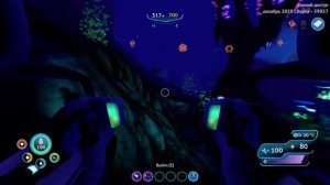 Subnautica Below Zero добыча ресурсов с помощью костюма краба. Как повесить краба на мореход.