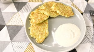 Классические кабачковые оладьи, вкусные и легкие в приготовлении