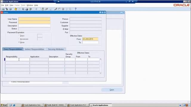 How to create a new user in Oracle Apps R12 | Class 1 смотреть онлайн