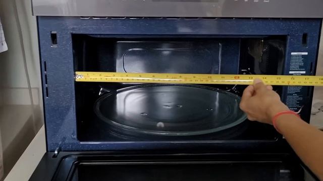 Samsung oven MC35R8088 - Dimensions смотреть онлайн