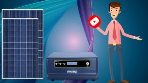 Luminous NXG 1450 Solar Inverter | Complete Solar System Price 2022 | NXG 1450 + 150Ah Batt + Solar