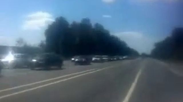 Костромская трасса (Ярославль-Кострома) и километровые пробки. смотреть онлайн