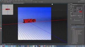 Как написать 3д текст в фотошопе Сs 6.