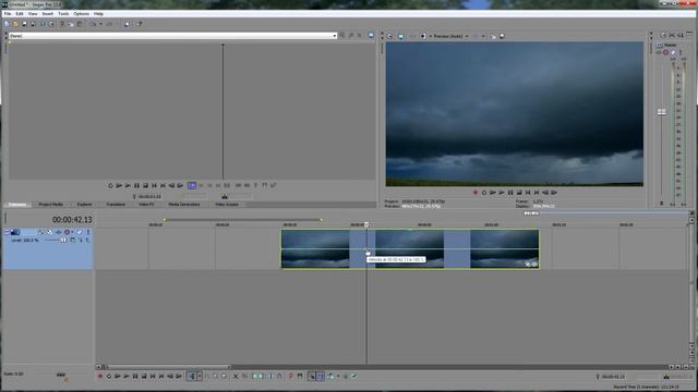 Sony Vegas 13 Ускорить или Замедлить видео смотреть онлайн