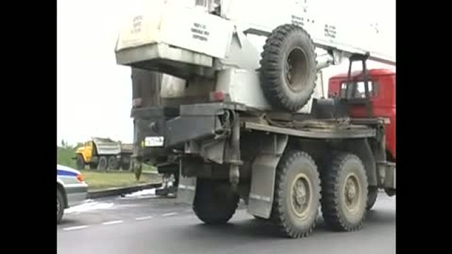 В Лангепасе сгорел грузовик 