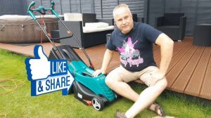 Bosch Lawnmower | Rotak 370 ER first use DEMO