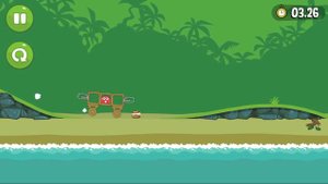 КРАСНЫЙ ШАРИК в BAD PIGGIES - Мультик про Шар и Свинок - Red Ball 4