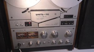 Акустика KENWOOD и магнитофон Илеть 110
