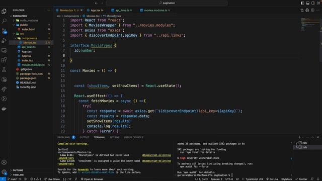 Pagination In React | When & Why Use Pagination | API Application Example | Understanding Paginatio
