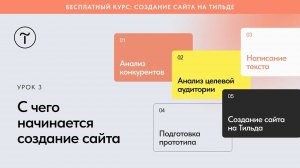 С чего начинается создание сайта