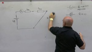 Идеальный вольтметр и амперметр