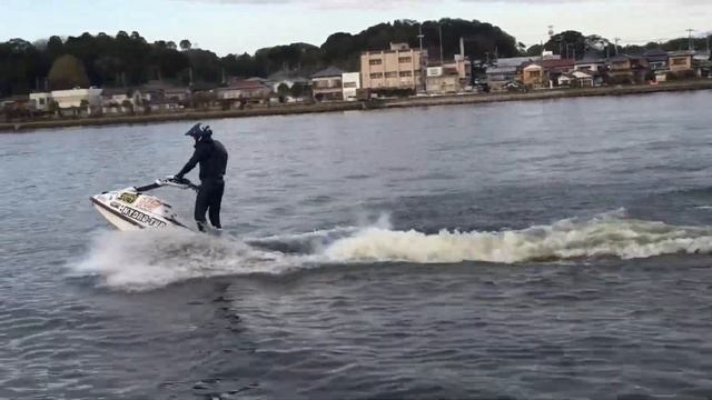 yamaha superjet stockhull 760cc back flip