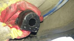 Opel Corsa C замена втулок стабилизатора