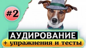 Аудирование по английскому языку. Английский на слух. Урок 2 Animals Животные
