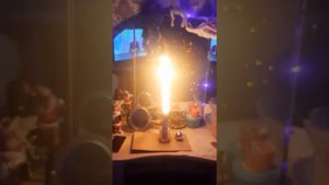 Вот так горят  Иерусалимские свечи #