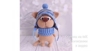 МК по вязанию амигуруми Кот Клубок крючком. Автор: Ольга Ромахина