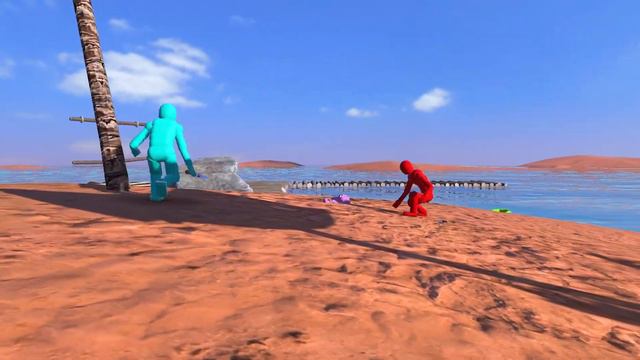 Boxing AI Fights in Realistic Fight Simulations with Active Ragdoll Physics! смотреть онлайн