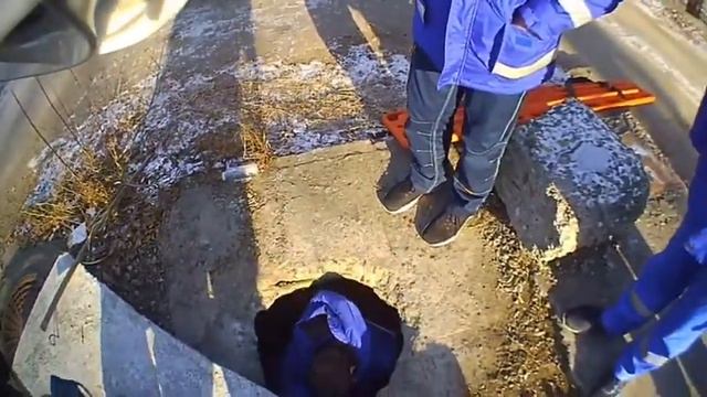 Спасение женщины, находящейся под землей, в Благовещенске смотреть онлайн