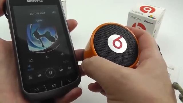 Bluetooth колонки Beatbox by dr Dre S10 и Hyundai i80 обзор смотреть онлайн