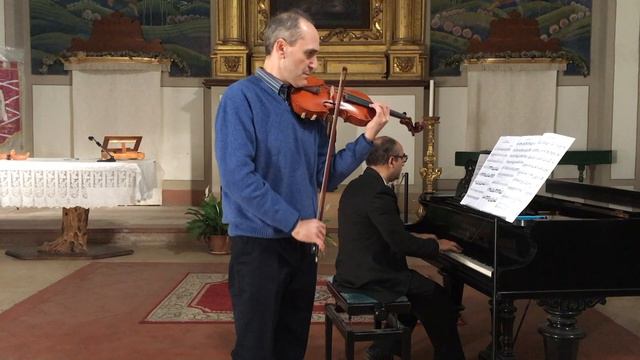 FORZA QUIETA - Fabio Imbergamo violino - Carlo Guerra pianoforte
