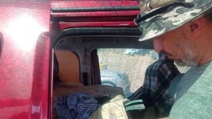 Обзор палаточного лагеря архангельских дикарей!!! Крым! Морское! Кемпинг Чобан Кале
