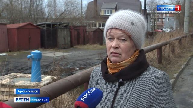 В Архангельске на улице Талажской установили колонку смотреть онлайн