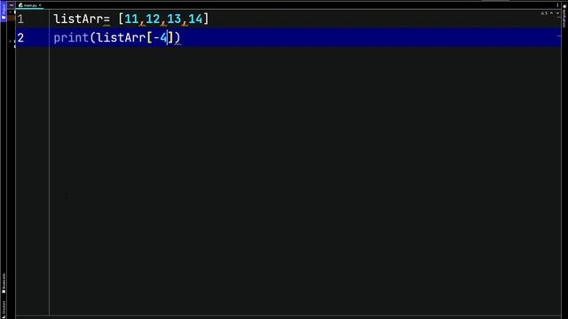 Python Lists - Indexing смотреть онлайн
