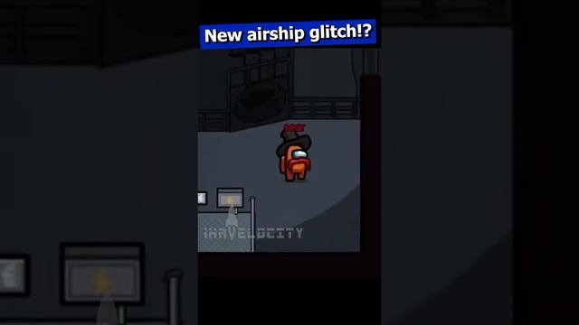NEW Airship Glitch INSIDE the Map!! | Among Us Airship Funny Moment смотреть онлайн