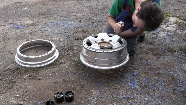 Делаем внутренний тайрлок для разборных дисков R16 в гараже своими руками