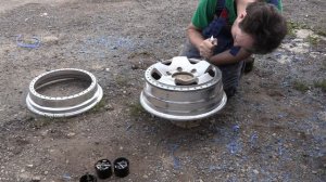Делаем внутренний тайрлок для разборных дисков R16 в гараже своими руками