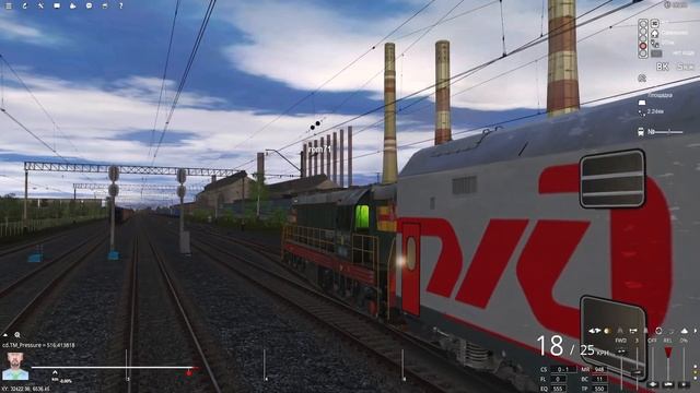 Неоф.МП.Просторы...Trainz Railroad Simulator 2022. смотреть онлайн