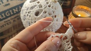 Новогодний ШАР крючком 1 ЧАСТЬ / Christmas BALL crochet