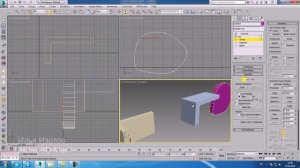 Уроки 3Ds Max. Как использовать Extrude в 3D Max. Шпаргалки часть 16. Проект Ильи Изотова.