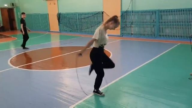 Участние в рекорде России по самым массовым прыжкам на скакалке! смотреть онлайн