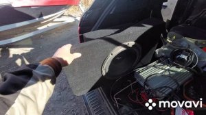 Саб типо стелс) своими руками в RANGE ROVER SPORT L320