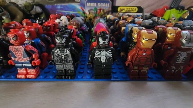 Обзор КОЛЛЕКЦИИ Лего-Минифигурок Marvel! смотреть онлайн